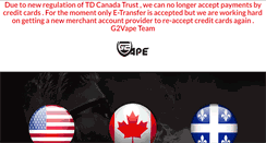 Desktop Screenshot of g2vape.com